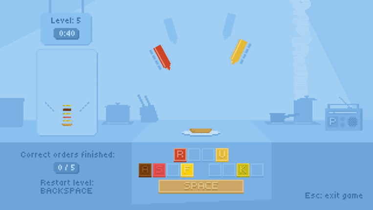 Keypress Burger Image