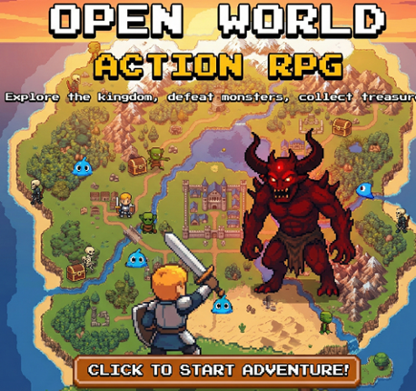 [Demo]Legend of the Pixel Blade: A Classic JRPG Adventure Image