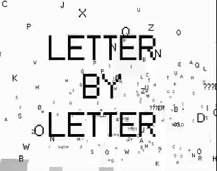 Games like LETTER BY LETTER