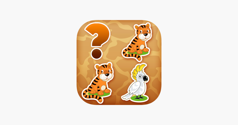 Memory Animals Zoo Game Cover