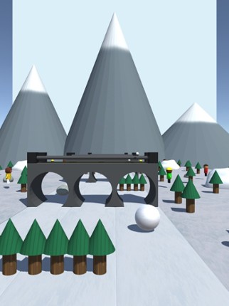 SnowRoll 3D! screenshot