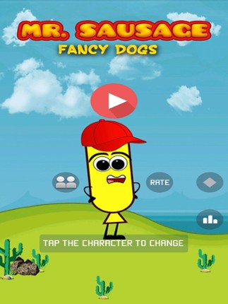 Summer Games for Kids - The adventure of the Mr Sausage to escape dogs screenshot