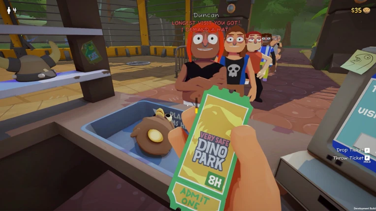 Very Safe Dino Park screenshot