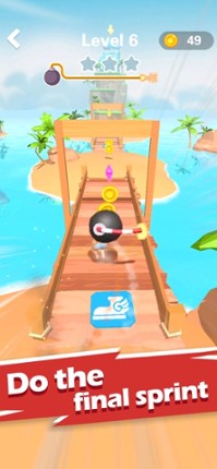 Bomb Runner 3D screenshot