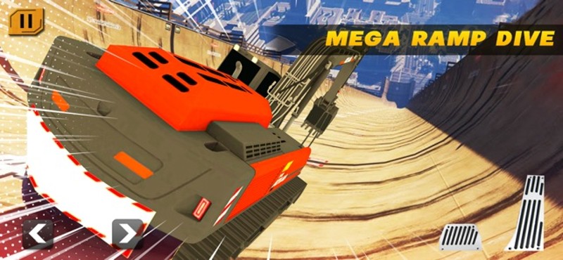 Construction Cargo Ramp Stunts screenshot