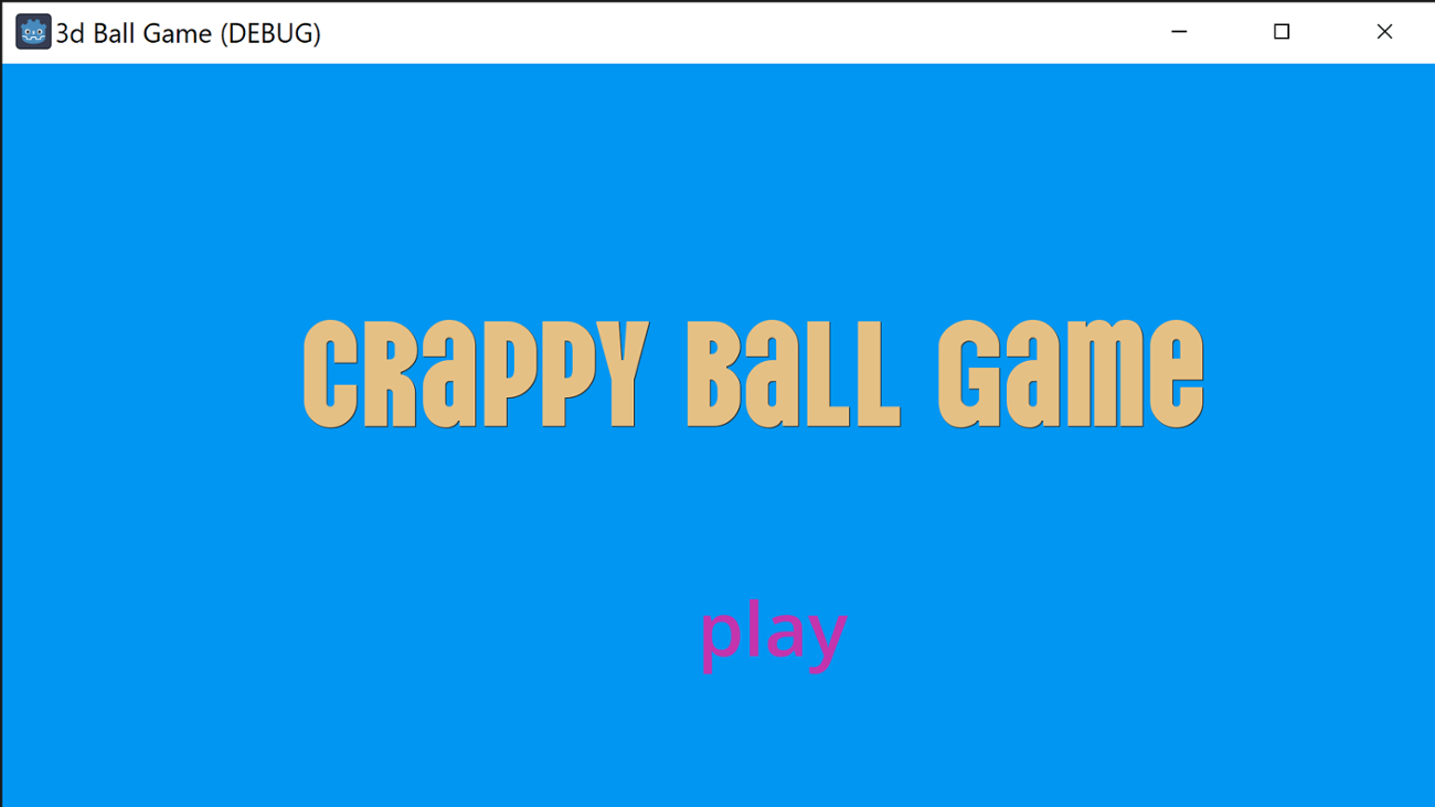 Games like Crappy ball game