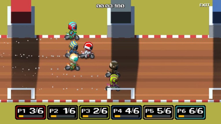 Dirt Bike Retro screenshot