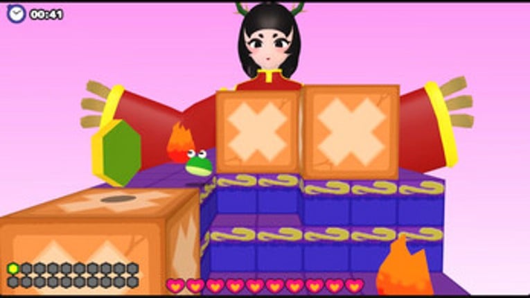 FROG vs Dragon Girl screenshot