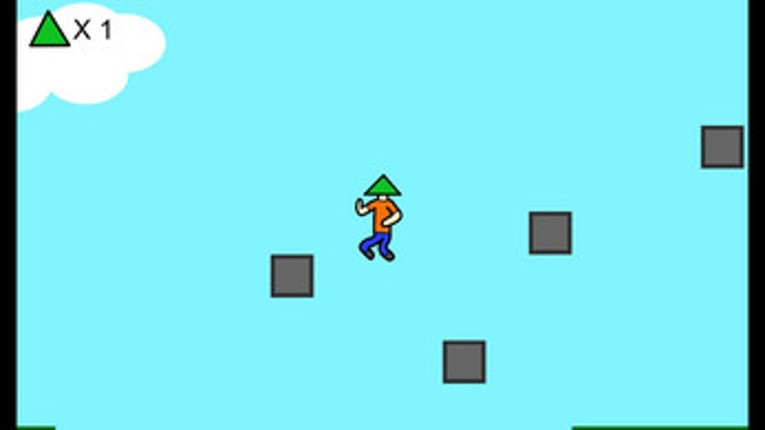 Funny Triangle Man Image