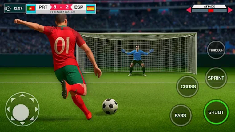 Football League: Mobile Soccer Image