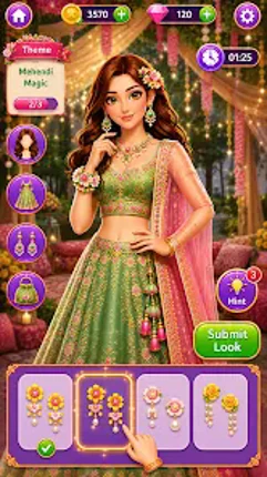 Indian Wedding Dress up Game Image