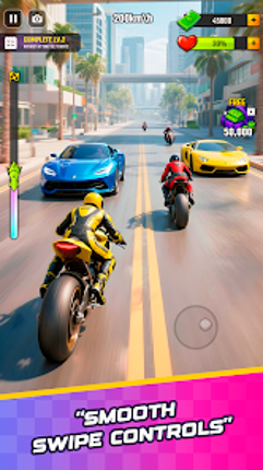 Rush Bike 3D: Bike Racing Game screenshot