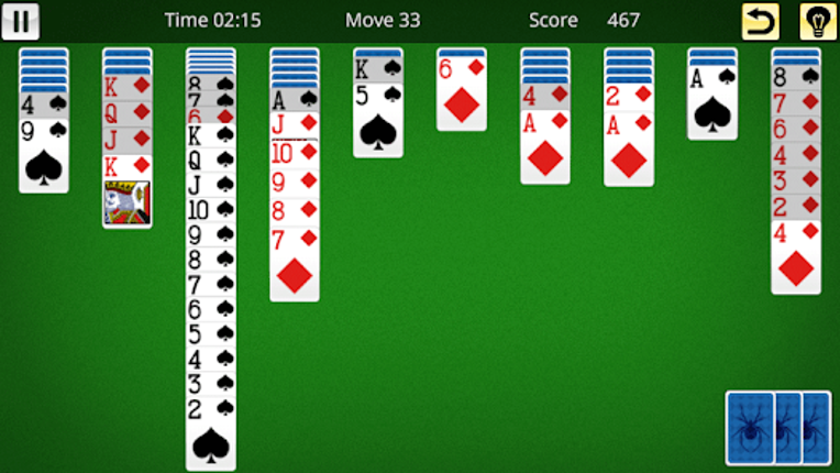 Spider Solitaire King Image