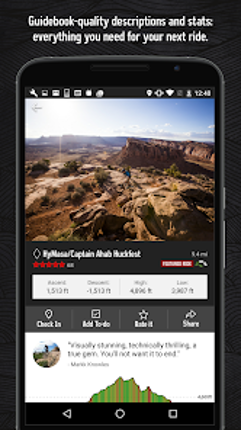 MTB Project screenshot