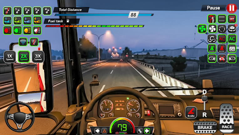 Mud Truck Offroad Driving Game screenshot