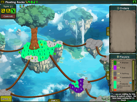 Warzone - turn based strategy screenshot