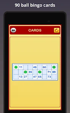 Bingo Cards screenshot