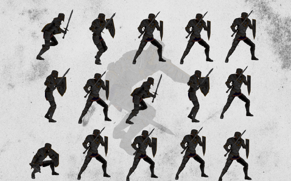 Games like Dark Knight 2D Character