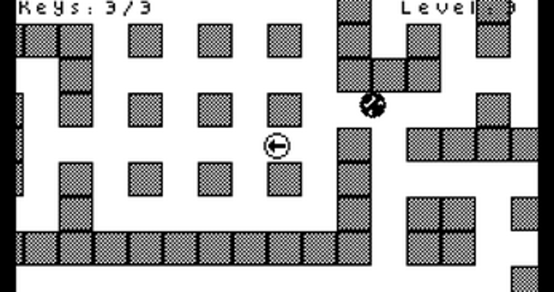 Horror Maze 2D screenshot