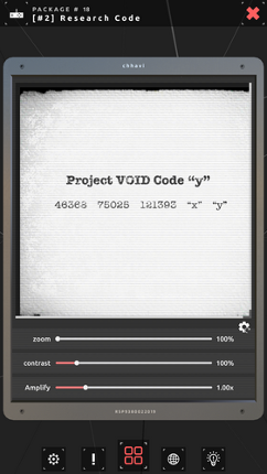 Project VOID 2: Mystery Puzzles ARG screenshot