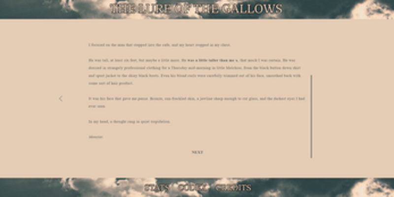 The Lure of the Gallows Image