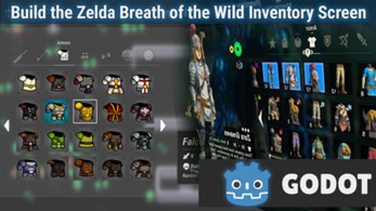 Godot Engine Course: Data Driven Inventory System and Complex UIs Image