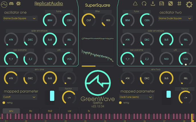 GreenWave - Synth VST Image
