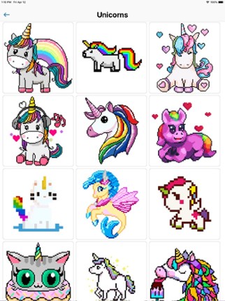 Multi Color by number screenshot
