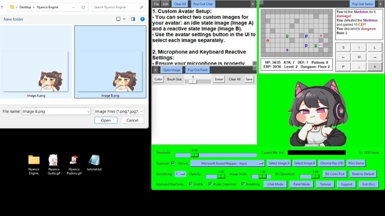 Nyanco Channel Engine screenshot