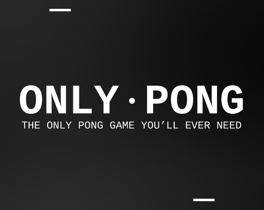 ONLY PONG Image