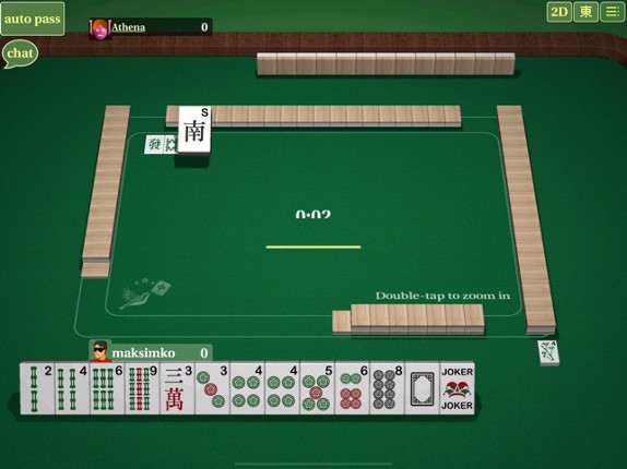 Red Mahjong Image