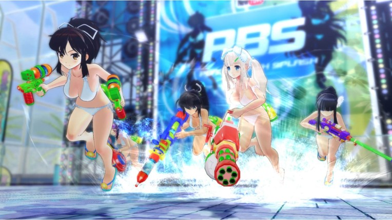 SENRAN KAGURA Peach Beach Splash screenshot