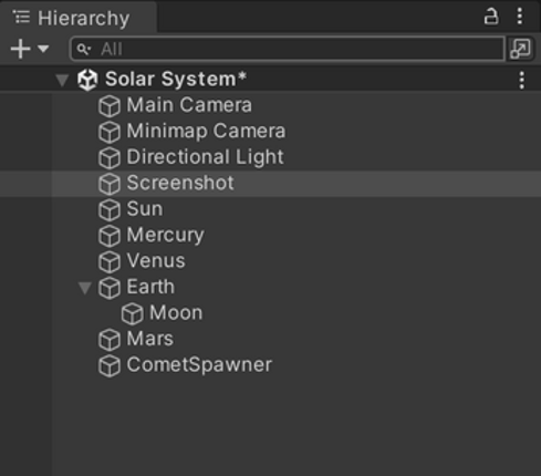 Simple Solar System Simulator Image