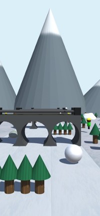 SnowRoll 3D! screenshot