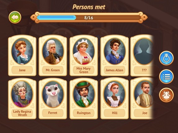 Storyngton Hall: Match 3 games screenshot