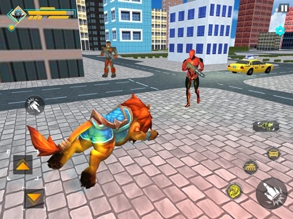 Superhero Robot Alien Rescue screenshot