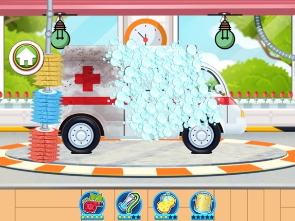 Truck &amp; Car Wash Salon Game screenshot