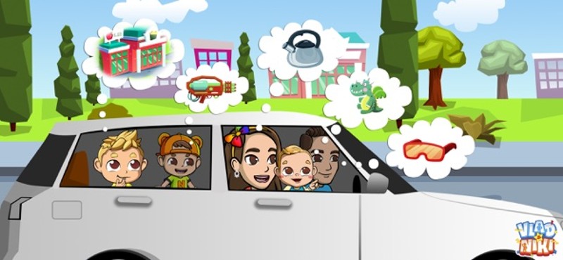 Vlad and Niki Supermarket game Image