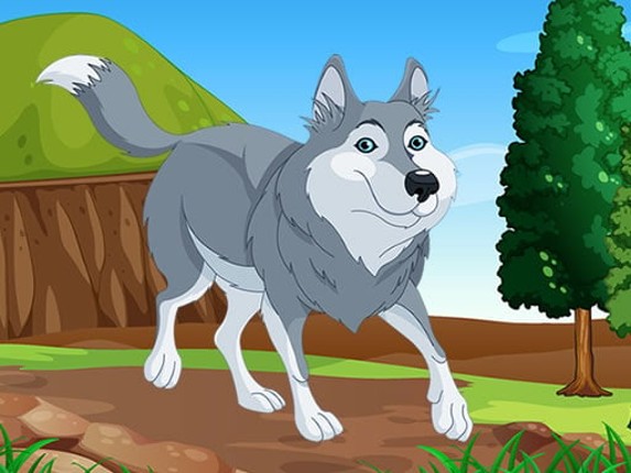 Wolf Jigsaw Image