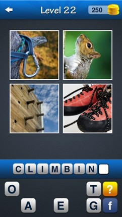 Words &amp; Pics ~ Free Photo Quiz. What's the word? screenshot