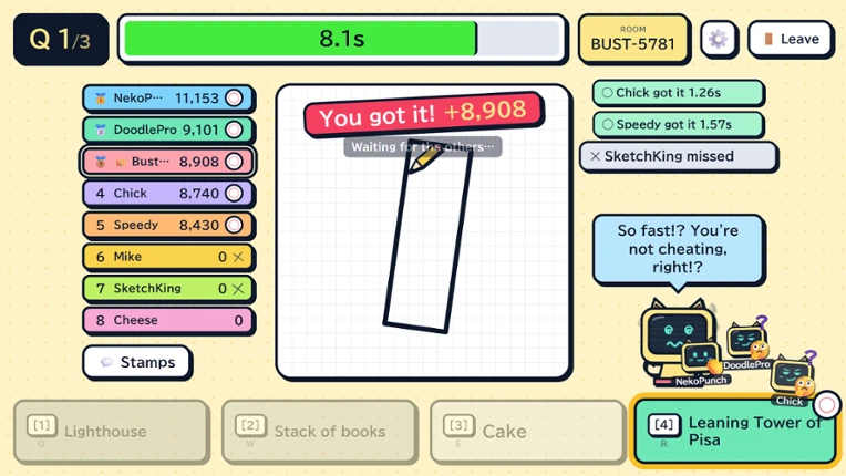AIお絵描きバスター / AI Quick Draw Buster screenshot