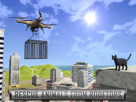 Animal Rescue Drone Flying screenshot