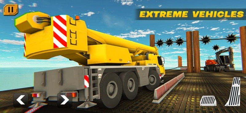Construction Cargo Ramp Stunts screenshot