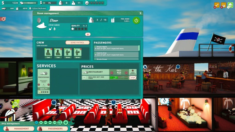 Cruise Ship Manager: Prologue - Maiden Voyage screenshot
