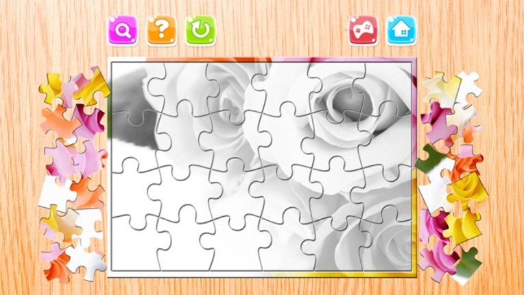 Flowers Puzzle for Adults Jigsaw Puzzles Game Free Image