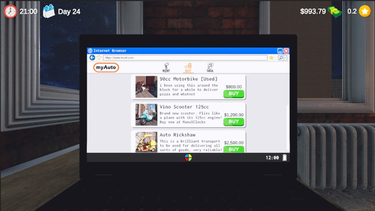 Food Delivery Simulator screenshot