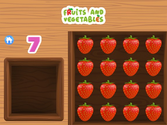 Fruits and Vegetables Game Cover