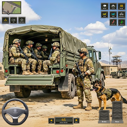 Military Truck Cargo Game 3d Image