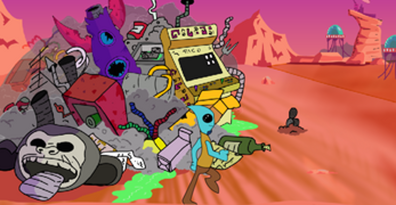 Oki & El Disco Dorado screenshot