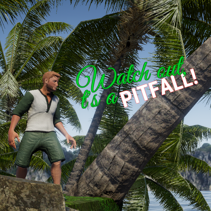 Games like Watch Out, it's a Pitfall!